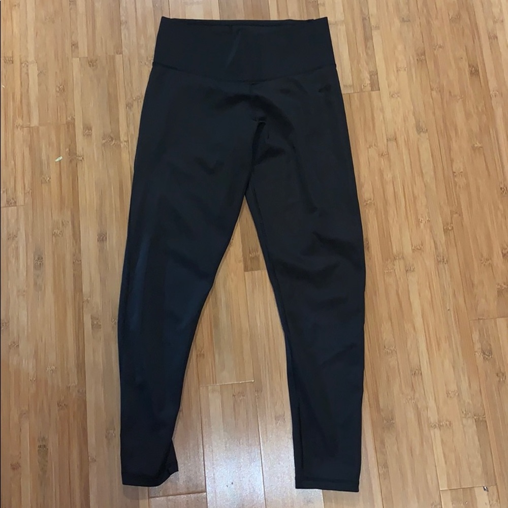 Adidas climalite black leggings, size M